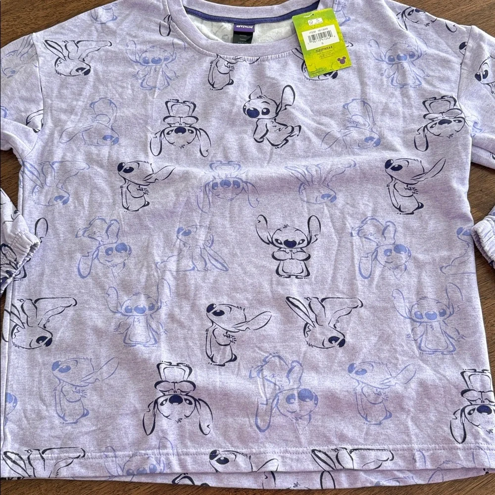 Disney Stitch pajama top - Picture 4 of 10